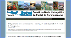 Desktop Screenshot of cbhpp.org